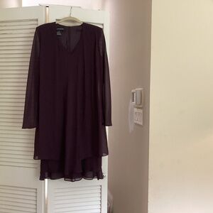 Jones New York sized 8 purple cocktail dress